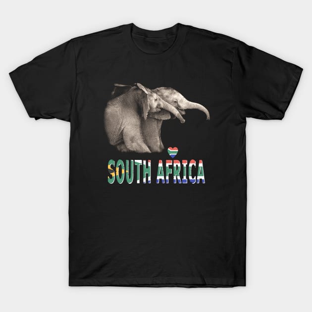 Love South Africa Wildlife T-Shirt by scotch